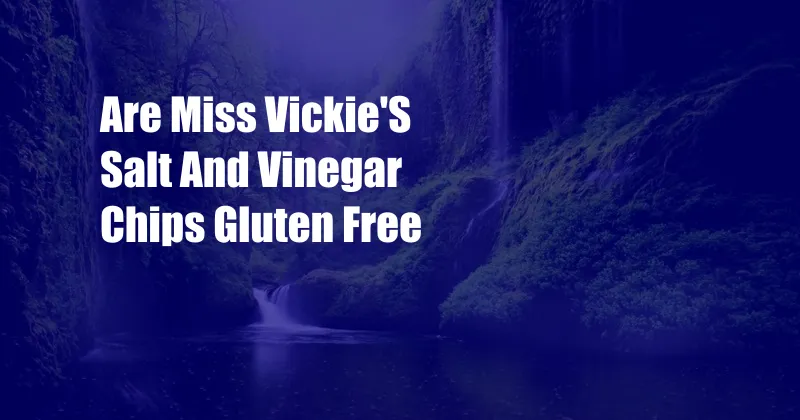 Are Miss Vickie'S Salt And Vinegar Chips Gluten Free