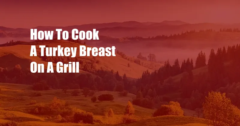 How To Cook A Turkey Breast On A Grill