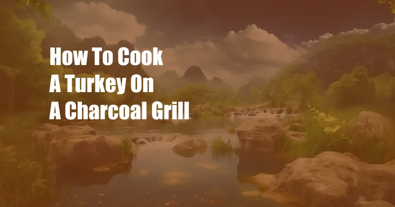 How To Cook A Turkey On A Charcoal Grill