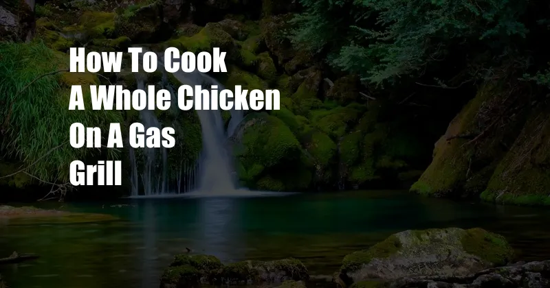 How To Cook A Whole Chicken On A Gas Grill
