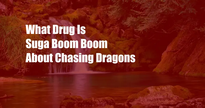 What Drug Is Suga Boom Boom About Chasing Dragons