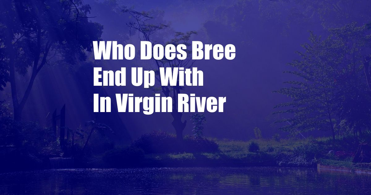 Who Does Bree End Up With In Virgin River